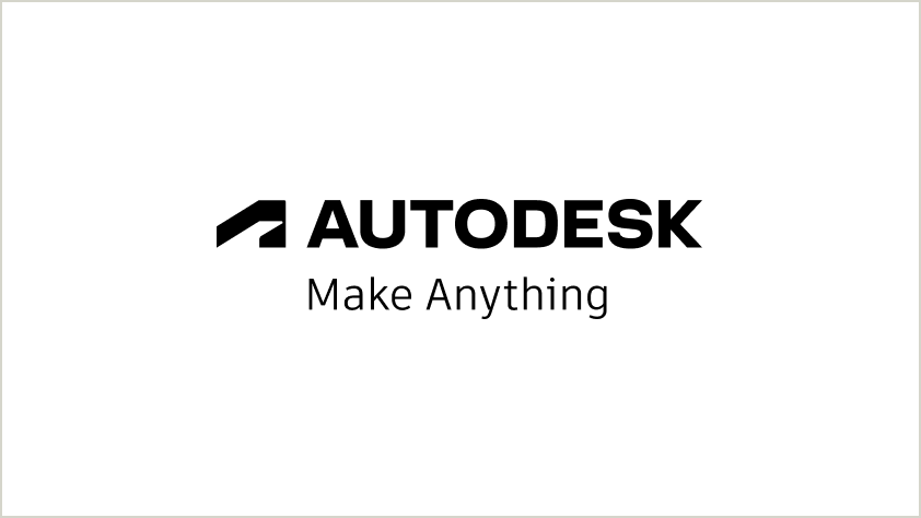 Stacked lockup of the Autodesk logo with the tagline 'Make Anything' below it in a lighter font