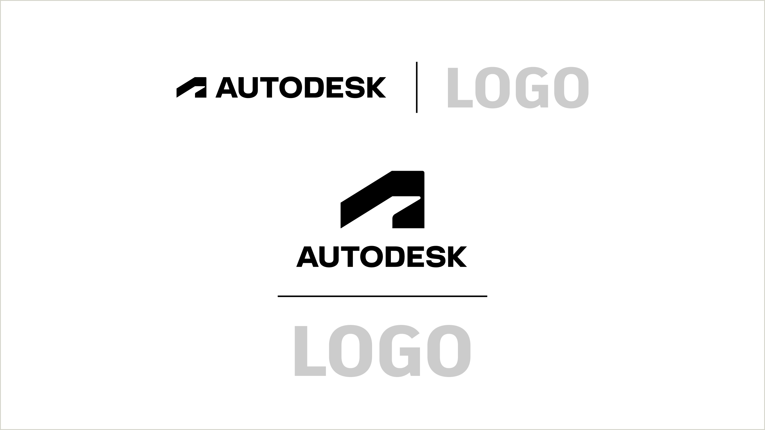 Example of horizontal and vertical lockups for co-sponsorship logos